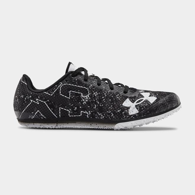 Under Armour Brigade XC Low Spikeless - Damske Bezecke Topanky - Čierne/Biele